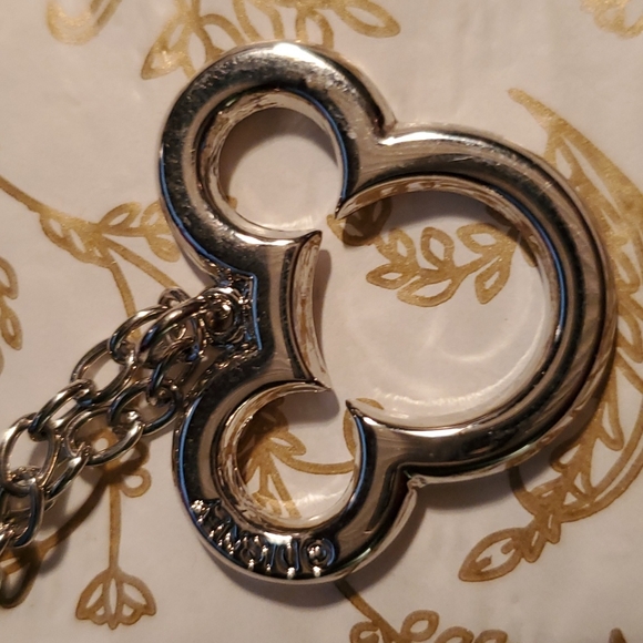 Disney Mickie mouse outline with pink stones NWT - Picture 5 of 6